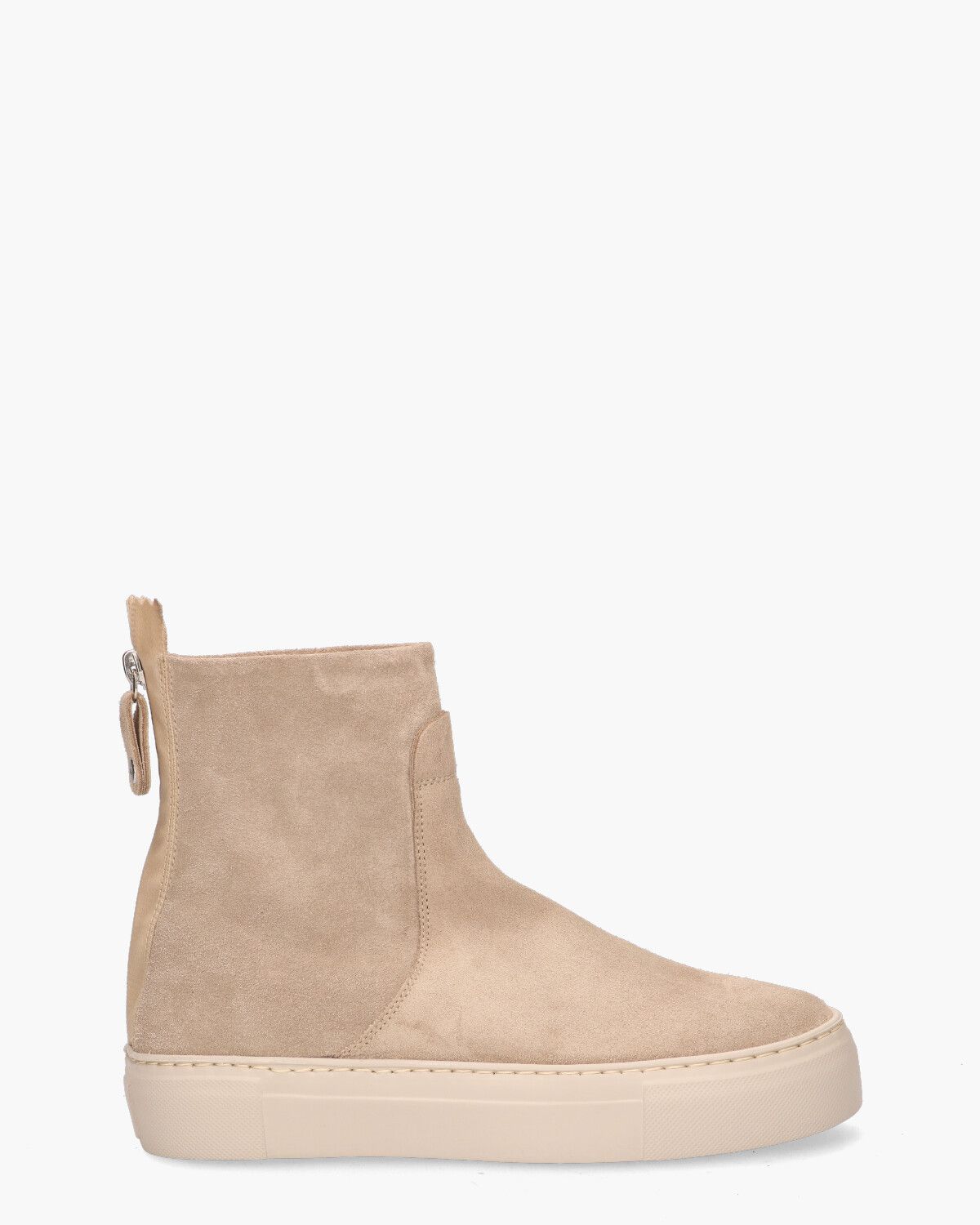 Meghan Beige Dames Enkelboots