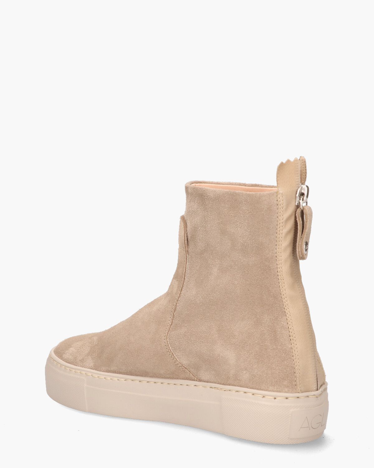 Meghan Beige Dames Enkelboots