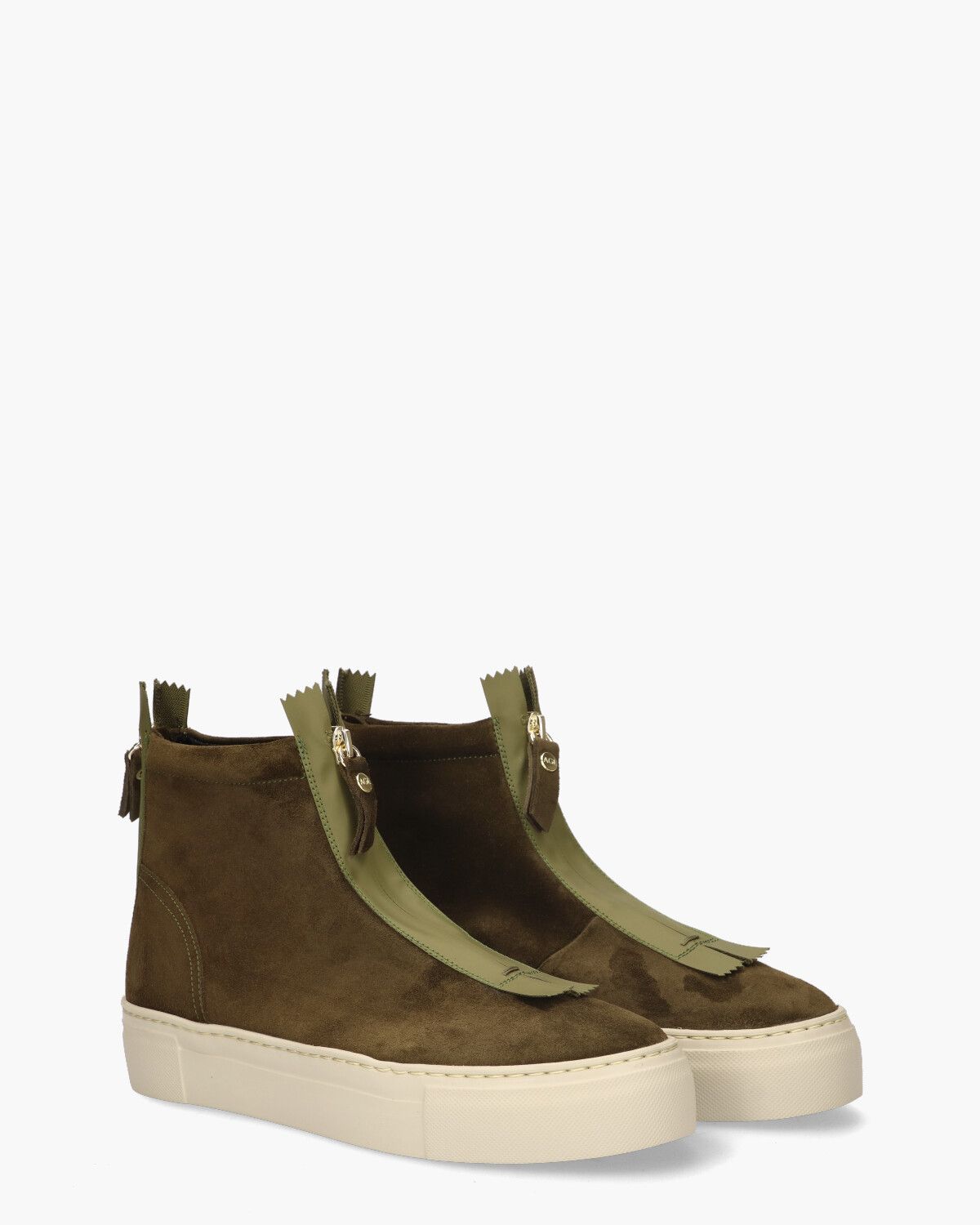 Maeva D925559 Groen Dames Enkelboots