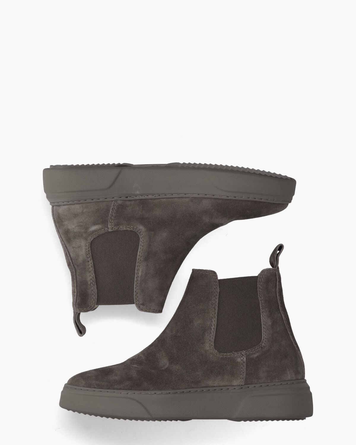 Juno Levy Grijs Dames Chelseaboots