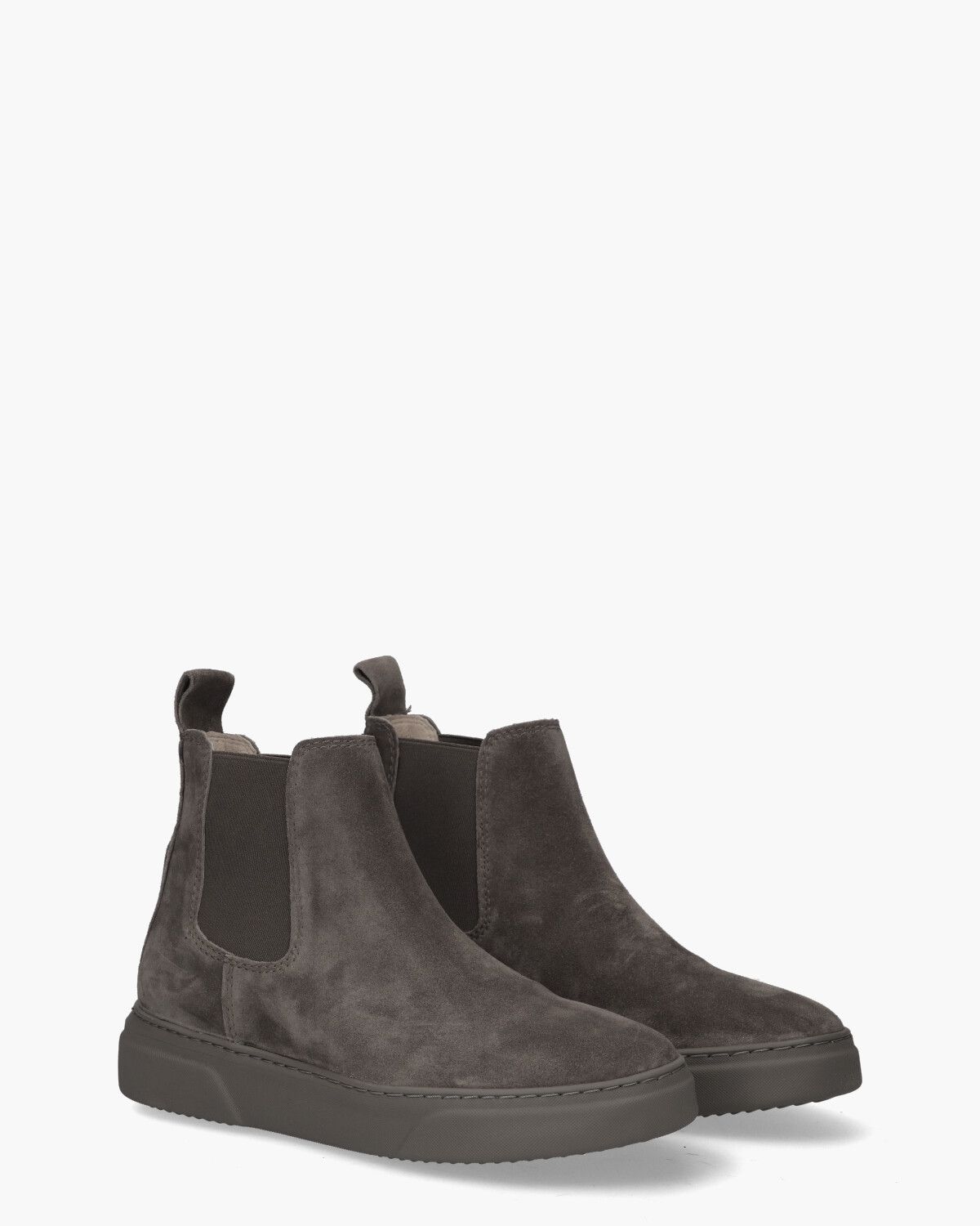 Juno Levy Grijs Dames Chelseaboots