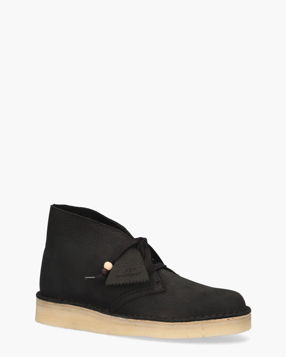 Desert Coal Zwart Dames Veterboots