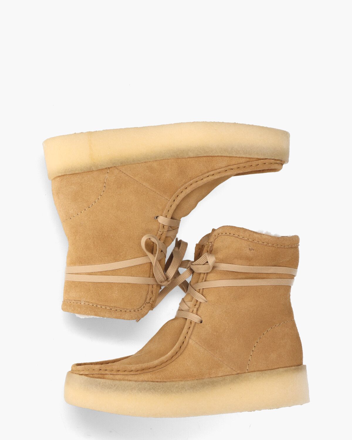 Wallabee Cup Hi Bruin Dames Veterboots