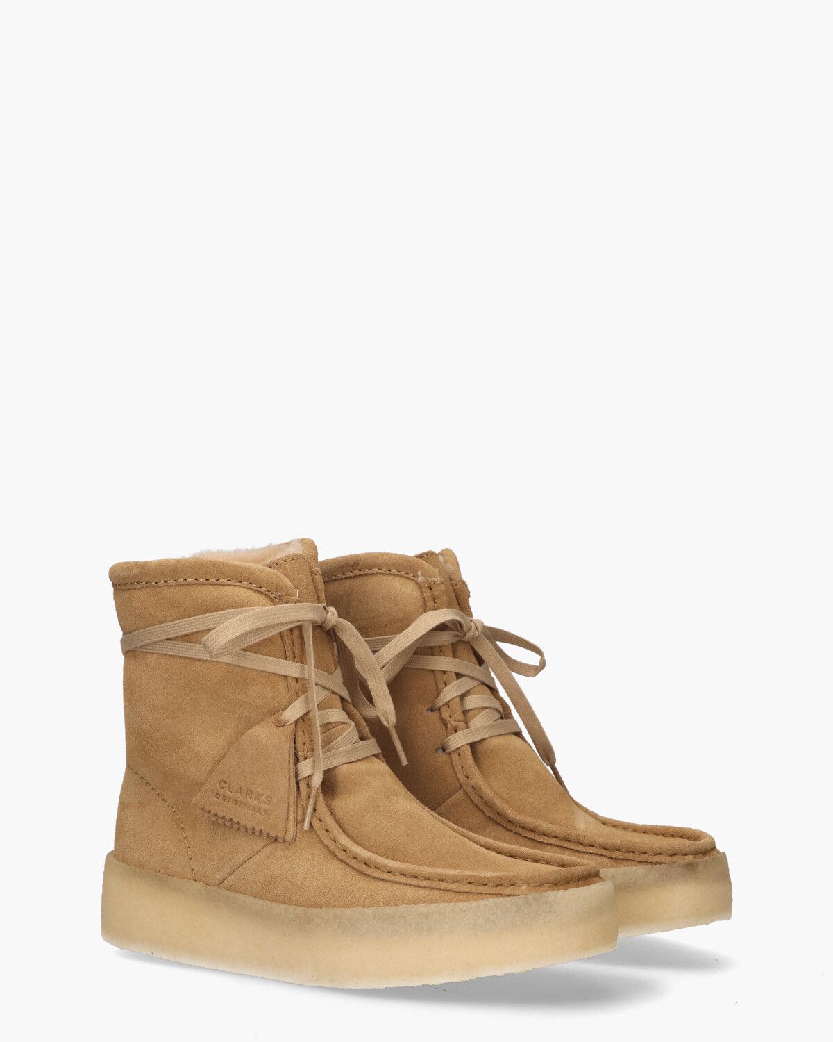 Wallabee Cup Hi Bruin Dames Veterboots
