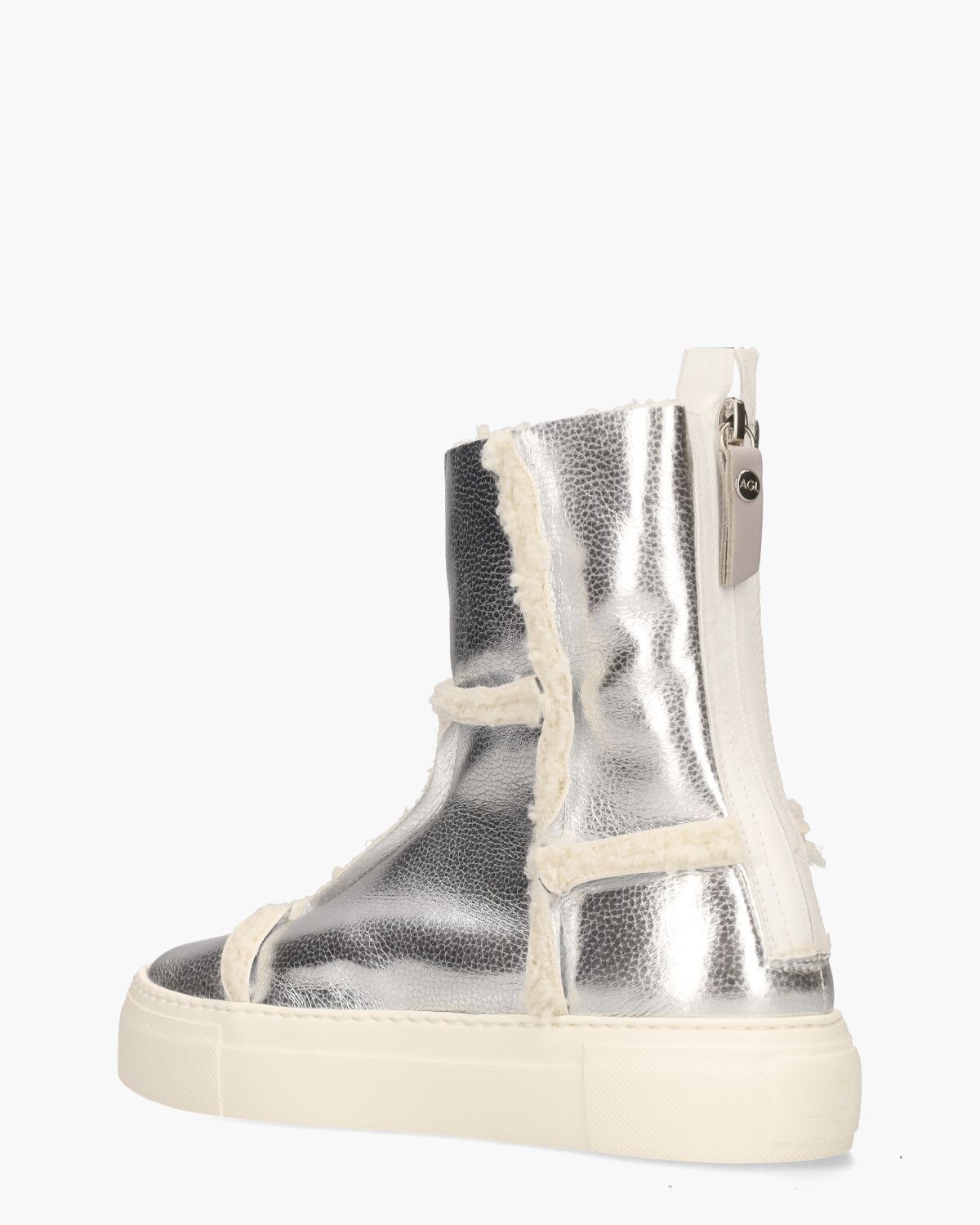 Rosy Zilver Dames Enkelboots