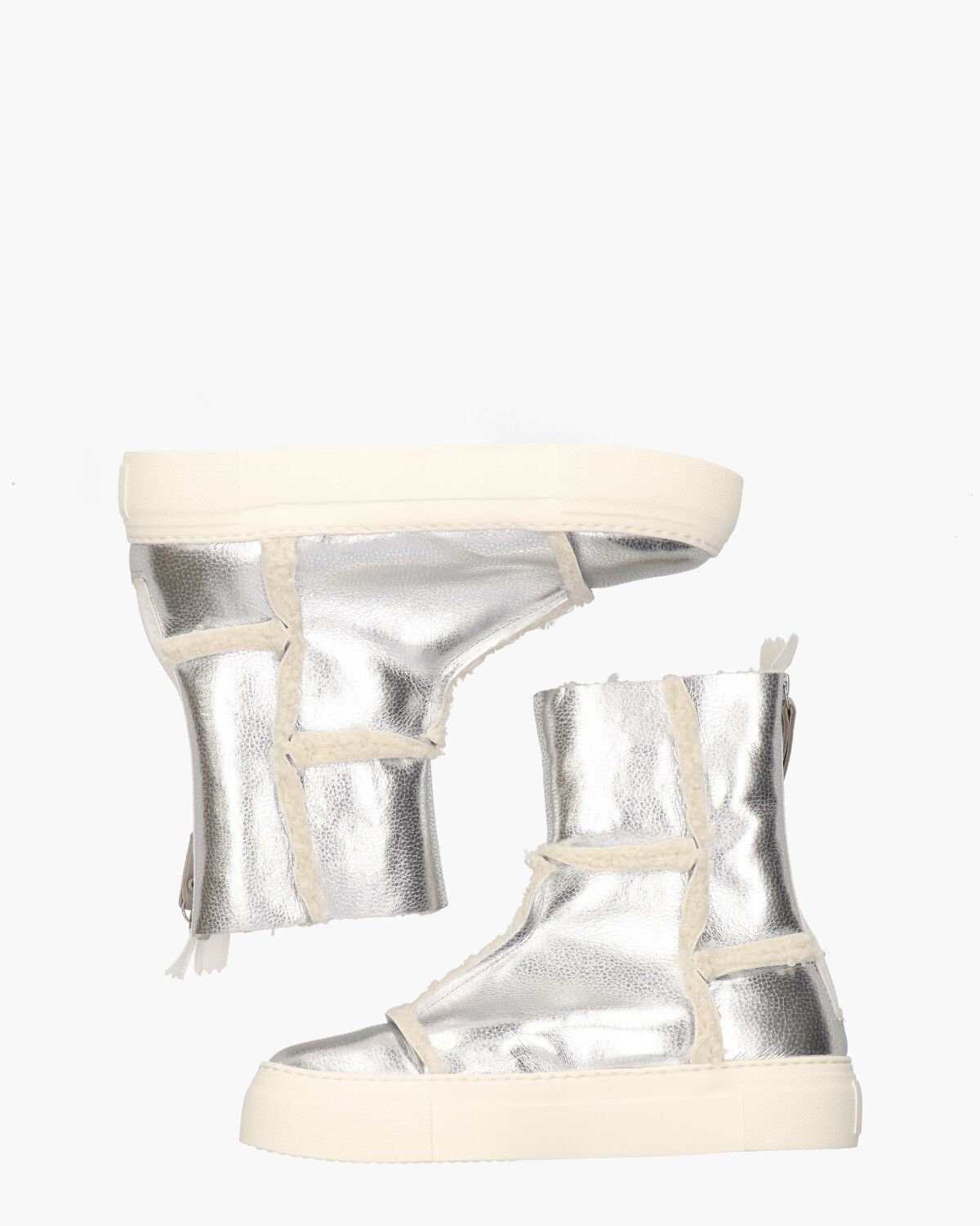 Rosy Zilver Dames Enkelboots