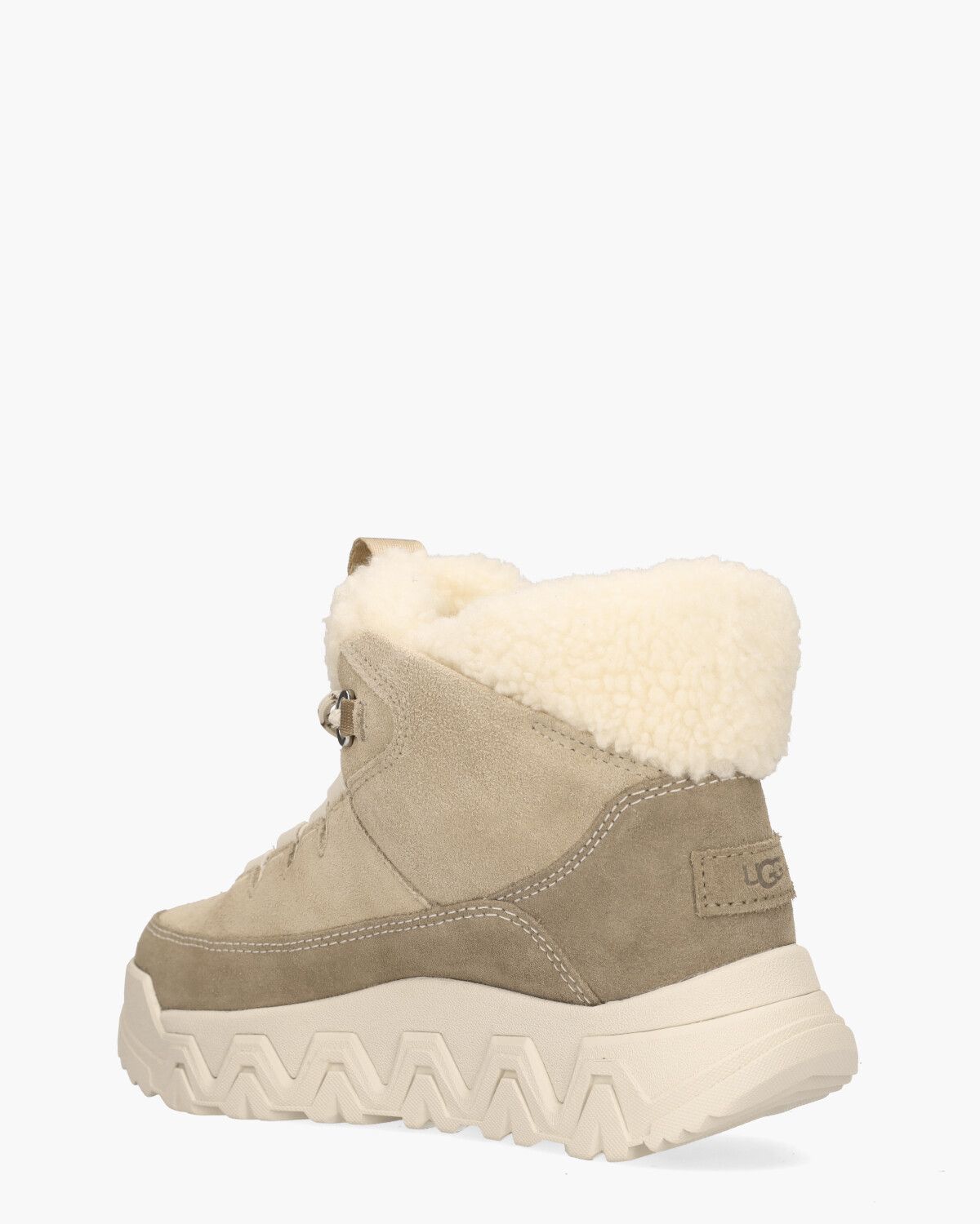 TerreTrail Cozy Lace Boot Sand Dames Veterboots