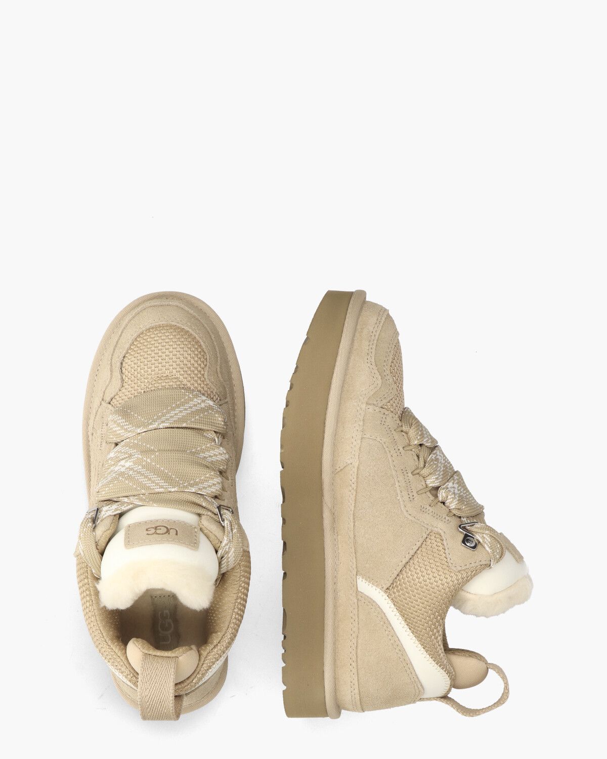 Lowmel Sneaker Sand Damessneakers 