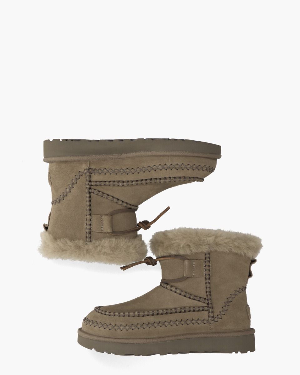 Classic Mini Alpine Boot Hickory Dames Enkelboots