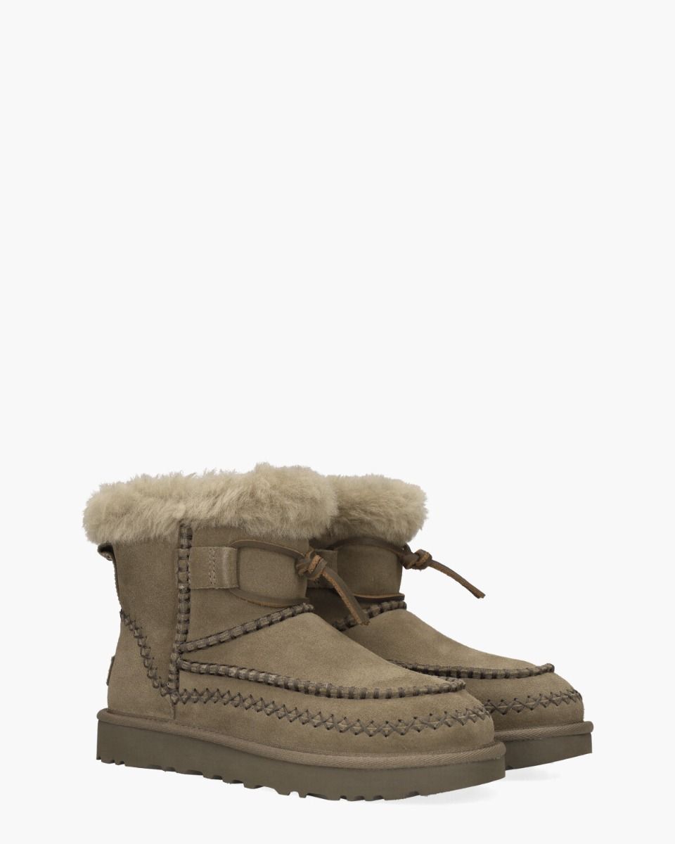Classic Mini Alpine Boot Hickory Dames Enkelboots