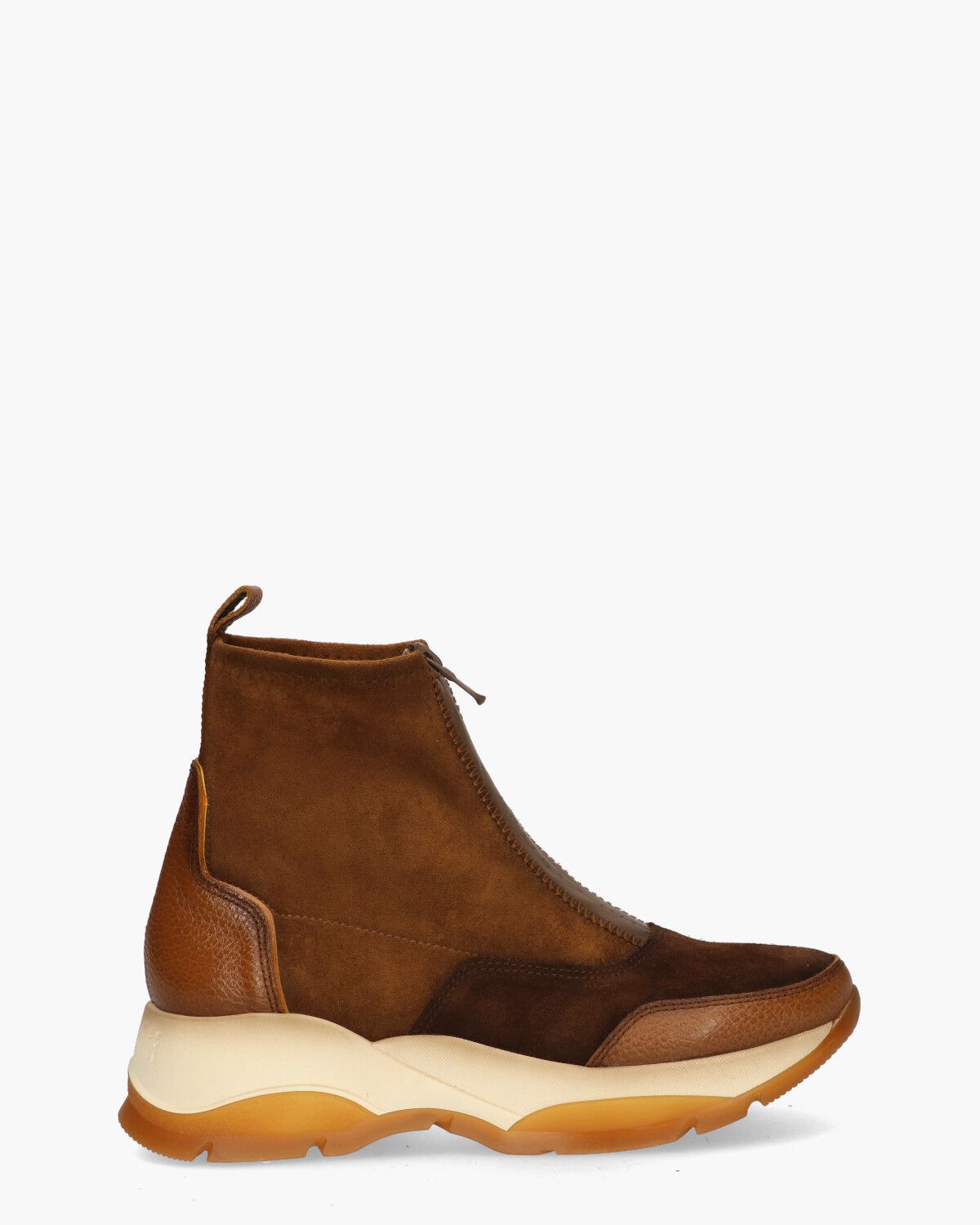 Andes Bruin Dames Enkelboots