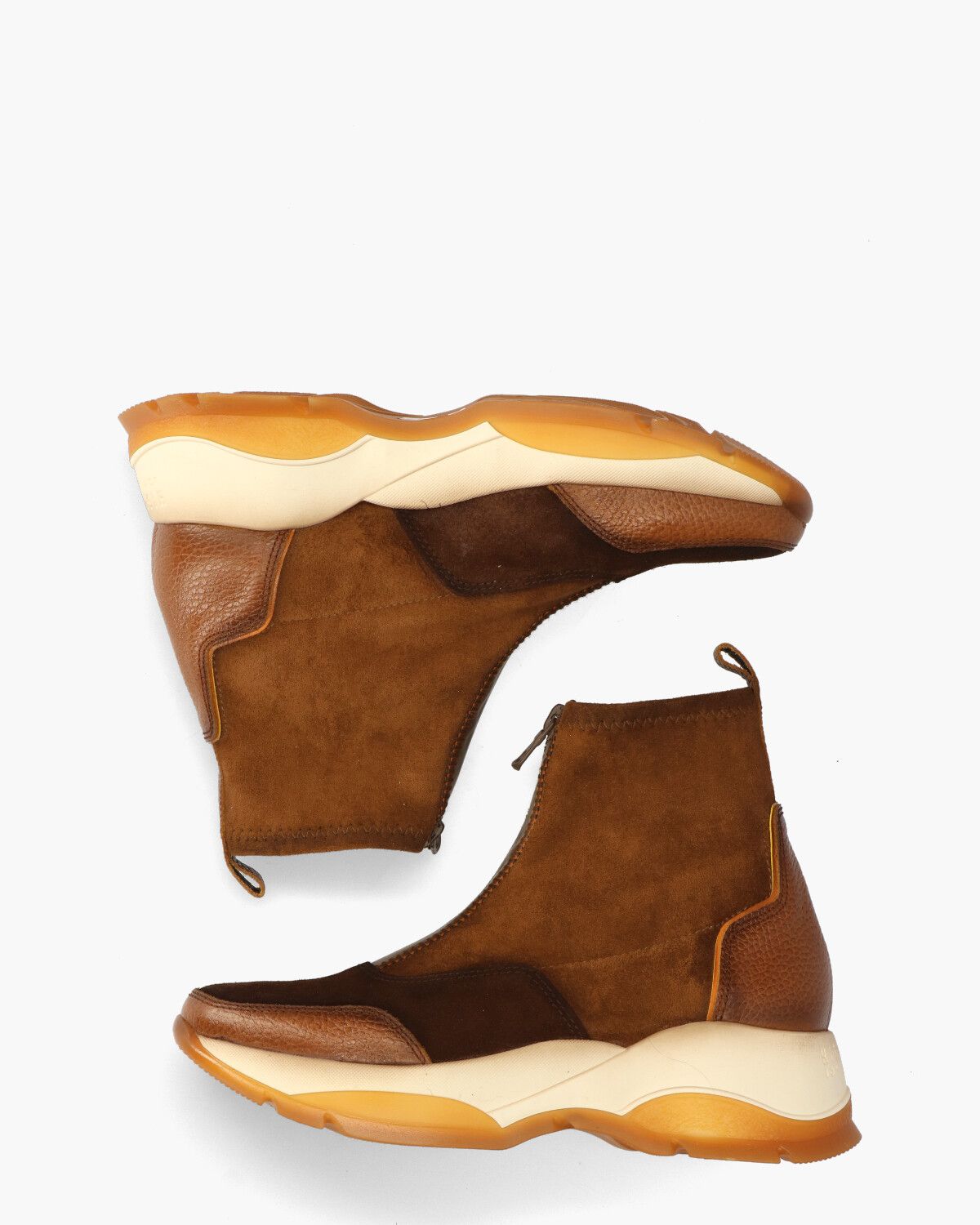 Andes Bruin Dames Enkelboots