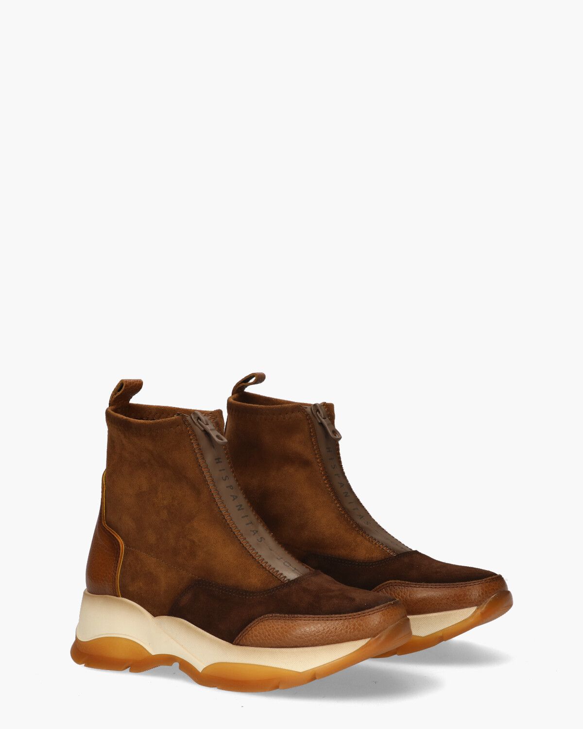 Andes Bruin Dames Enkelboots