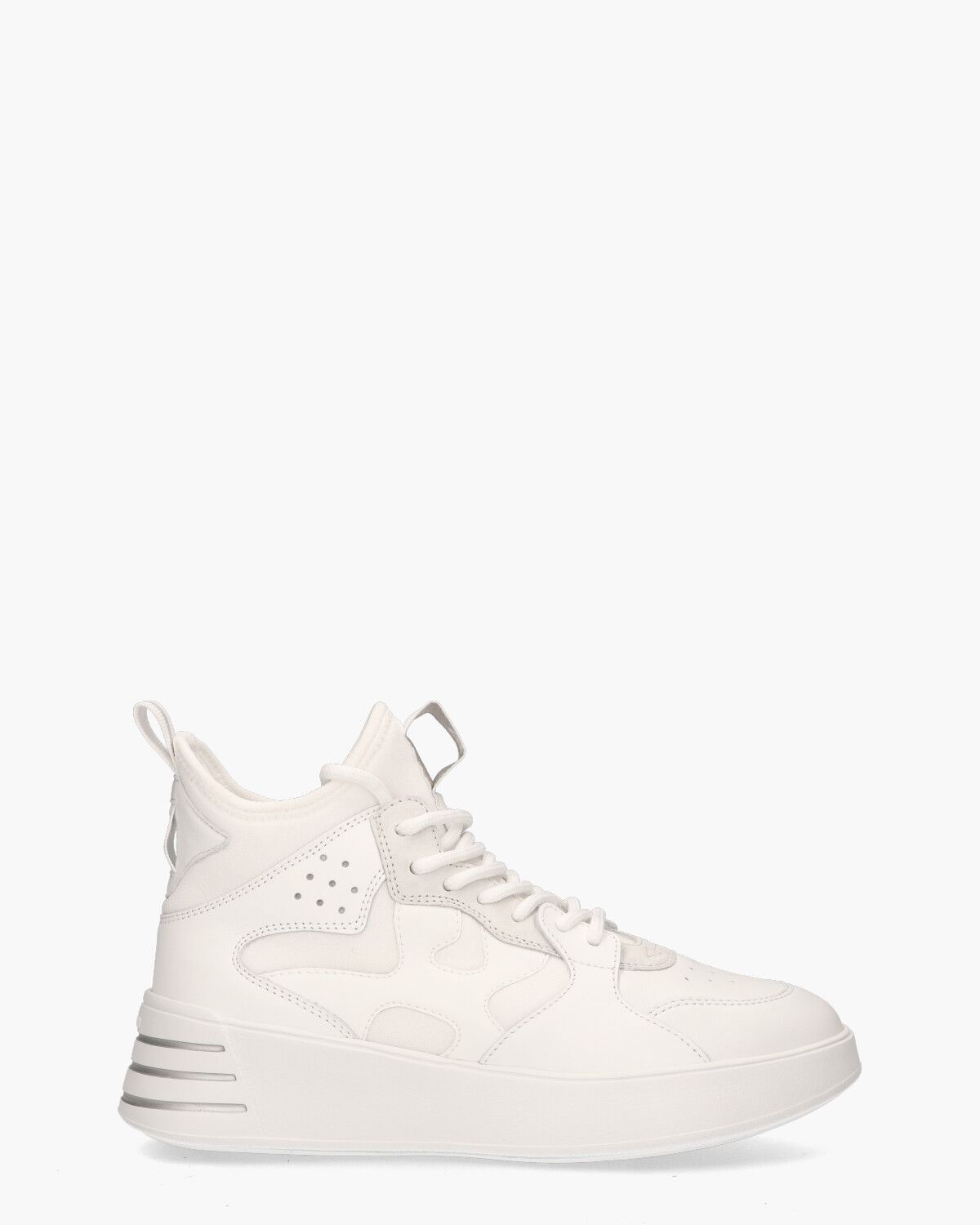 Rebel High-Top Wit Damessneakers