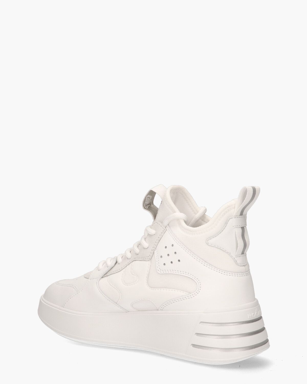 Rebel High-Top Wit Damessneakers