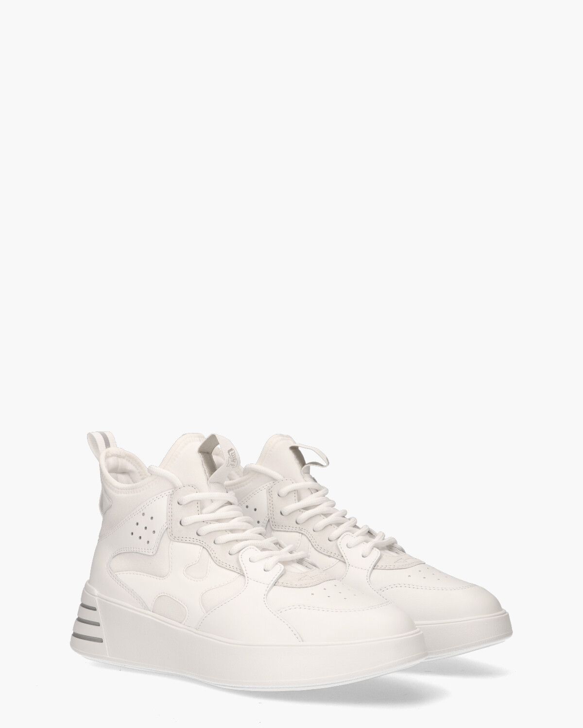 Rebel High-Top Wit Damessneakers