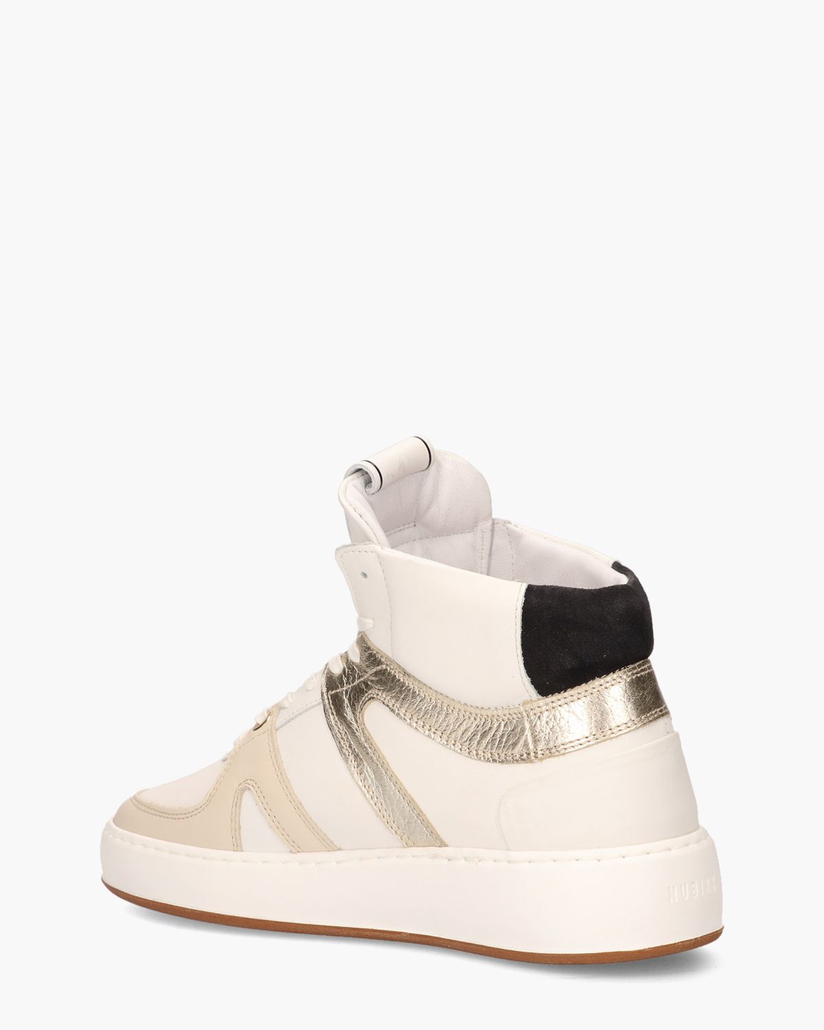 Jiro Dunk Wit/Goud Damessneakers