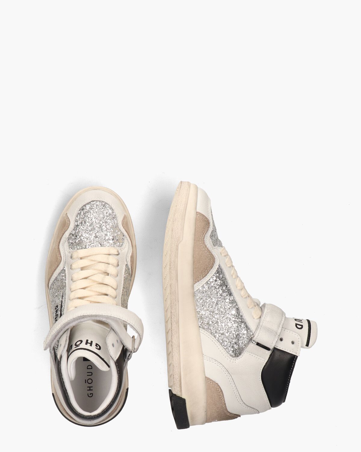 Tweener High Off-White/Multicolor Damessneakers