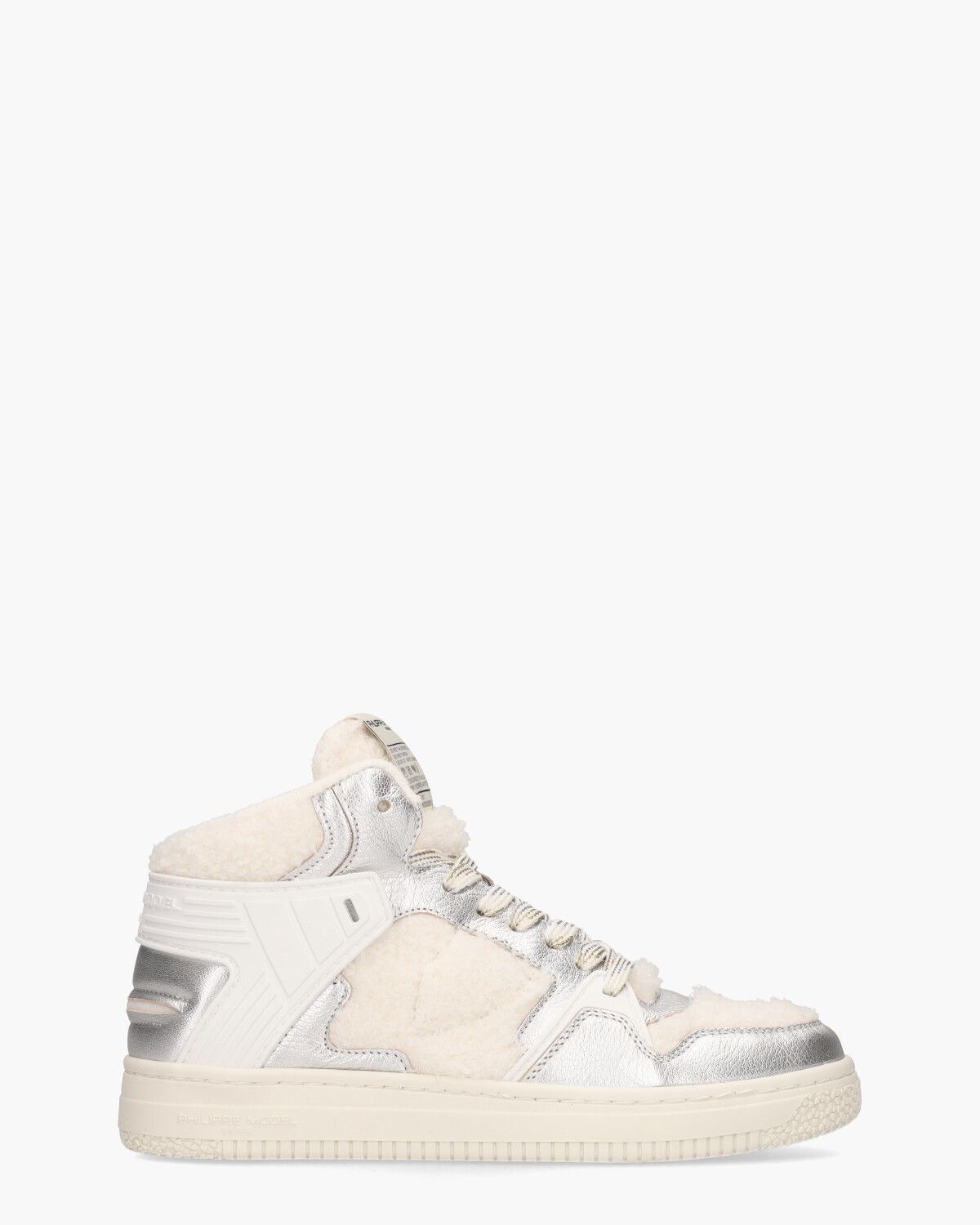 La Grande Off-White/Zilver Damessneakers