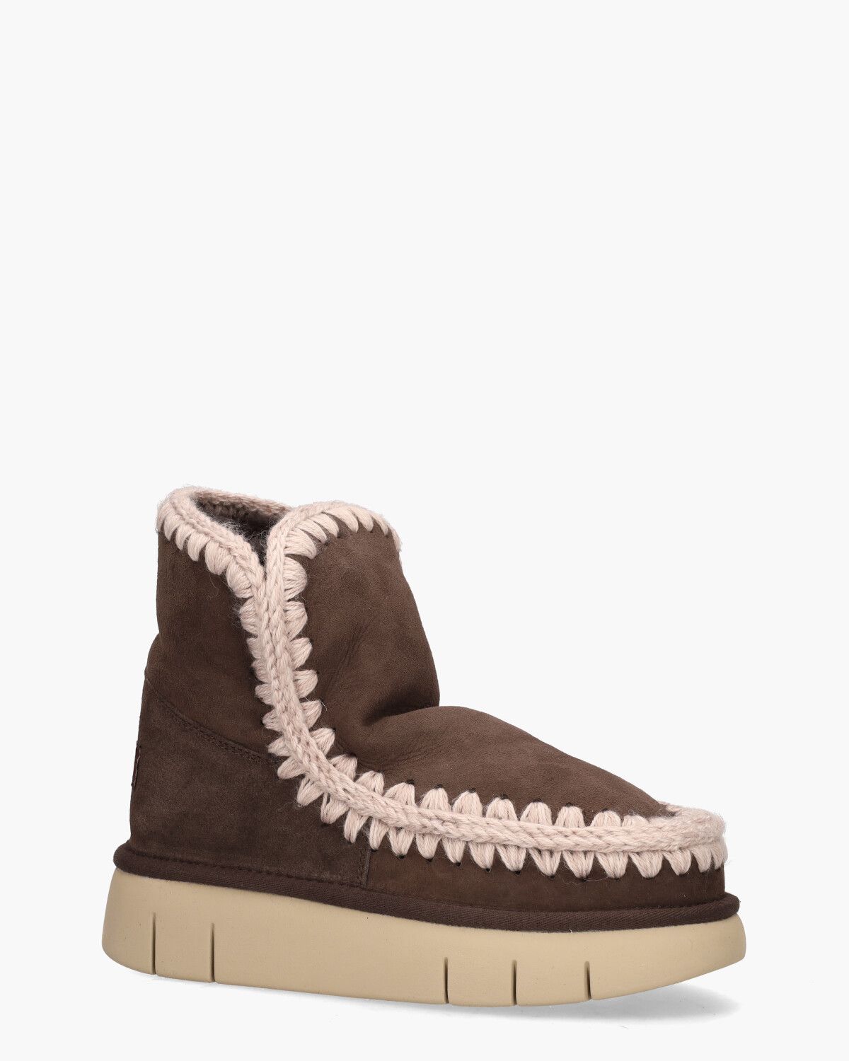 Eskimo 18 Bounce Donkerbruin Dames Enkelboots