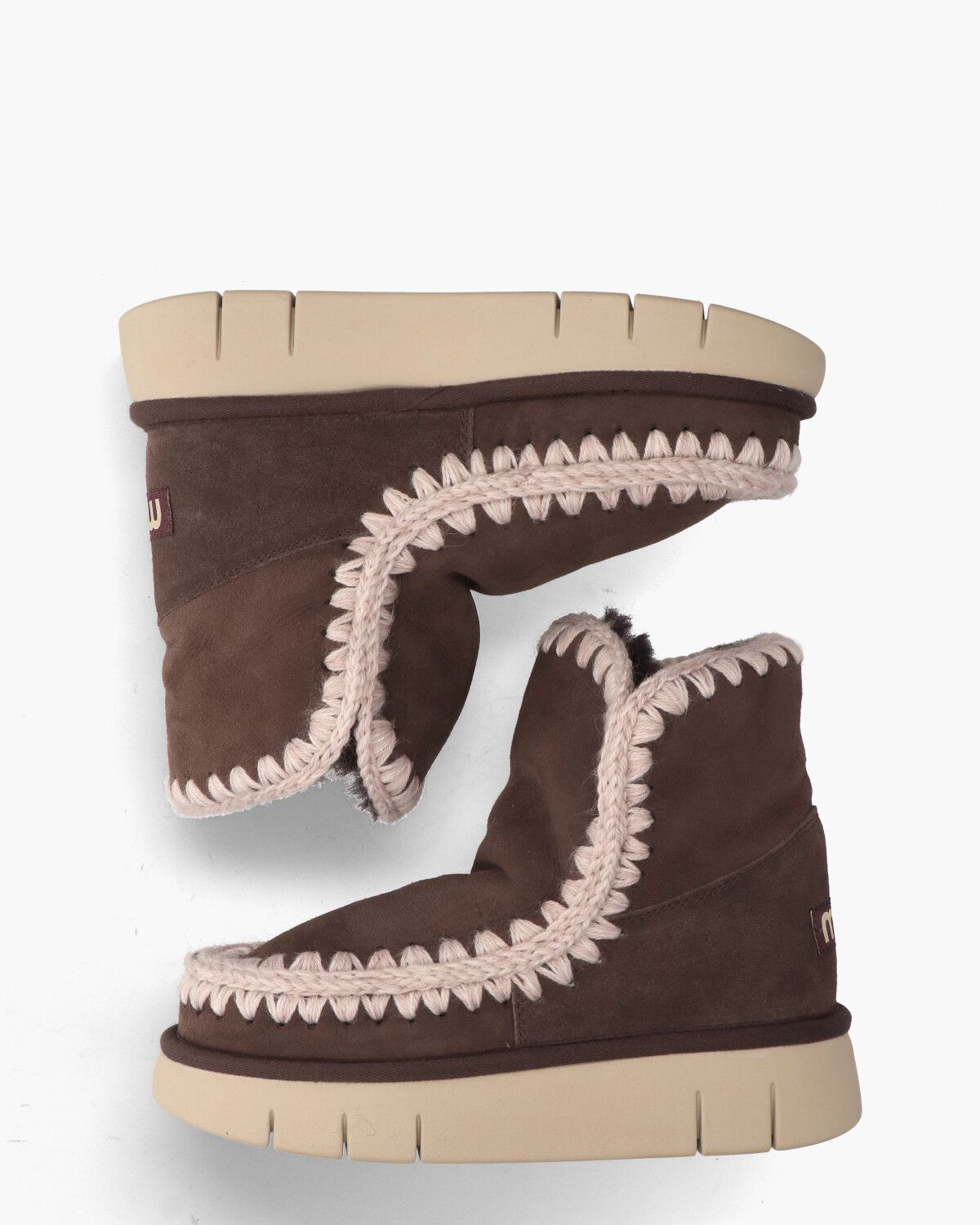 Eskimo 18 Bounce Donkerbruin Dames Enkelboots