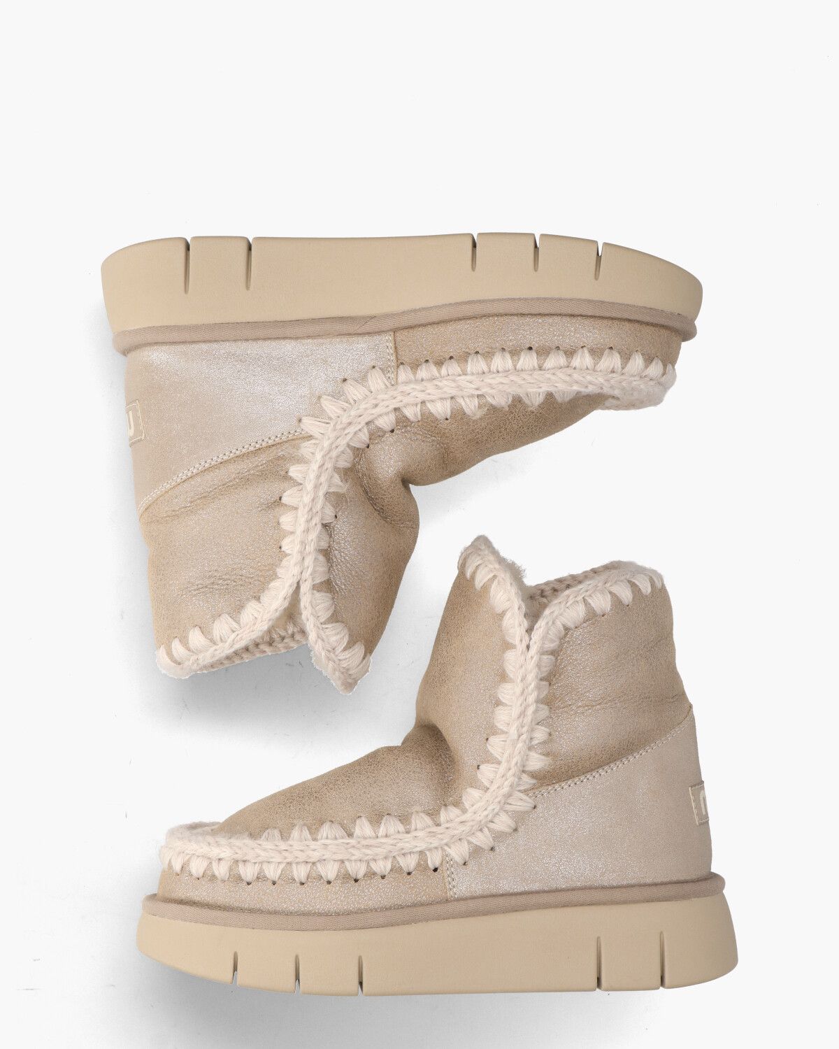Eskimo 18 Bounce Beige Dames Enkelboots