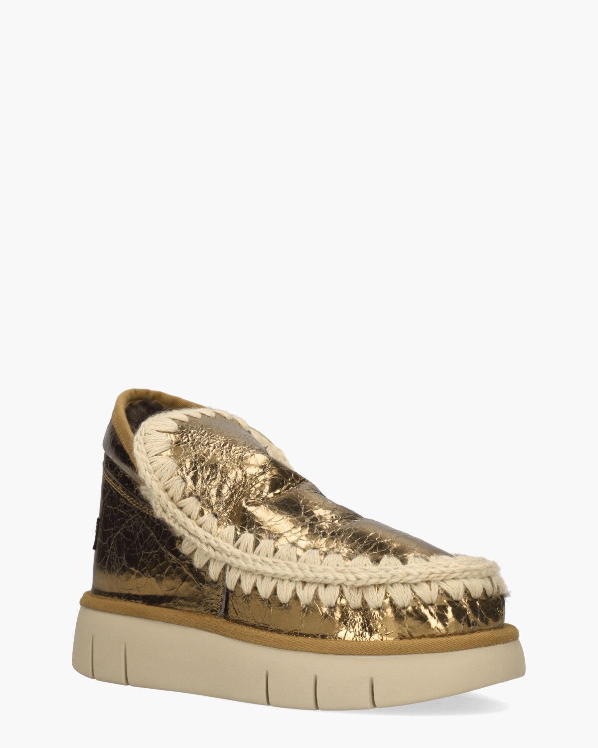 Eskimo Bounce Goud Dames Enkelboots
