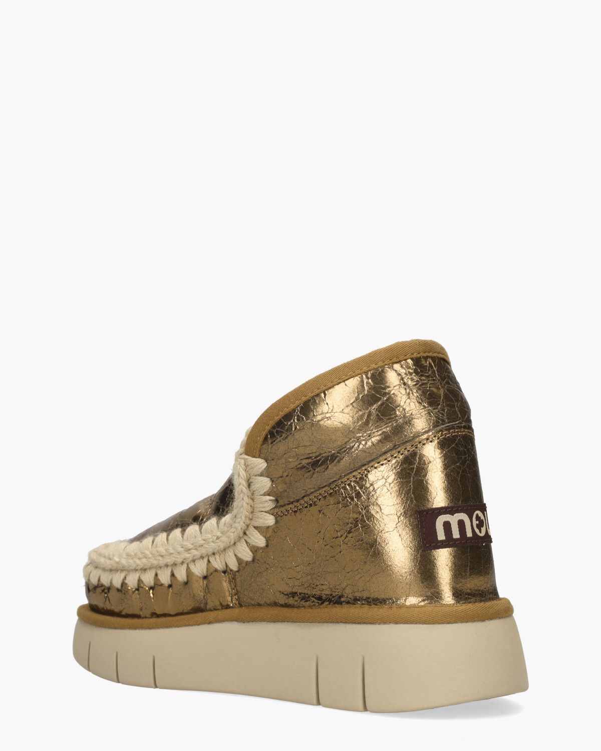 Eskimo Bounce Goud Dames Enkelboots