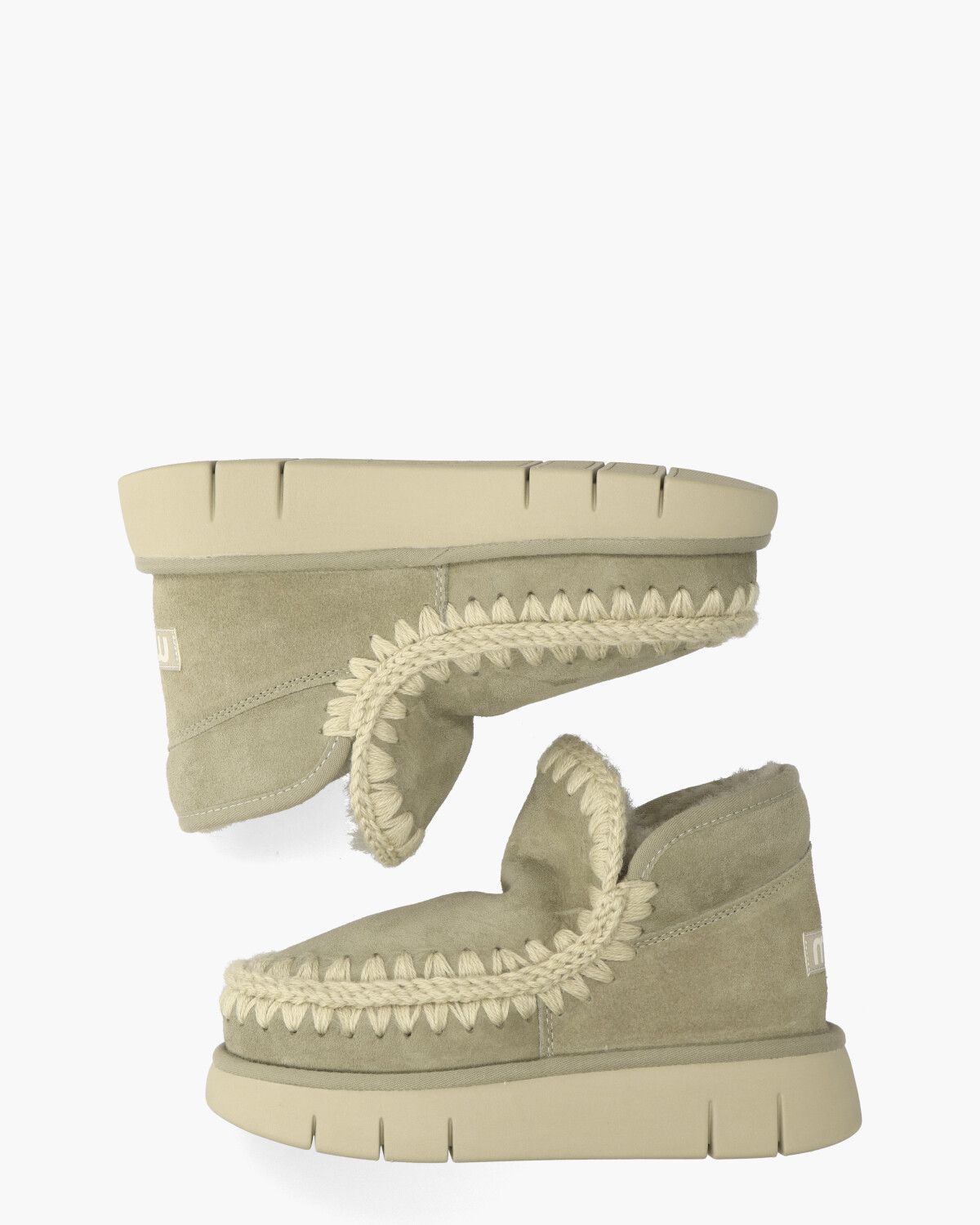 Eskimo Bounce Lichtgroen Dames Enkelboots
