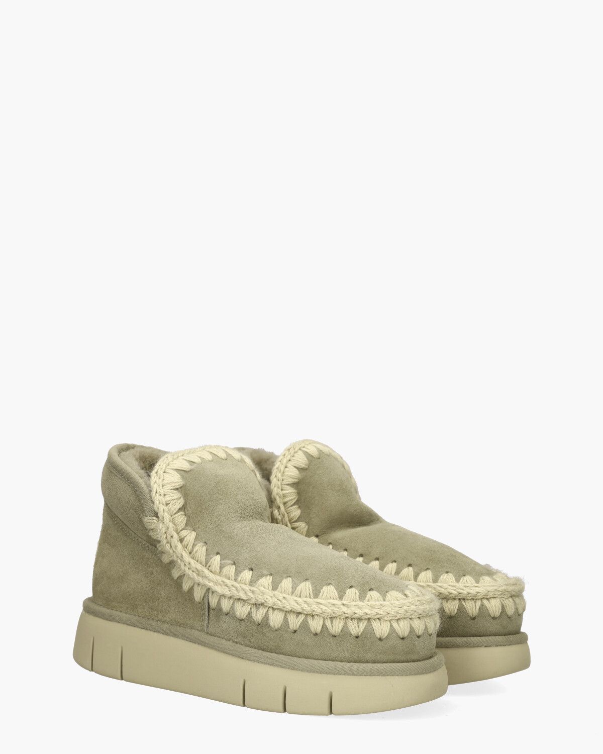 Eskimo Bounce Lichtgroen Dames Enkelboots