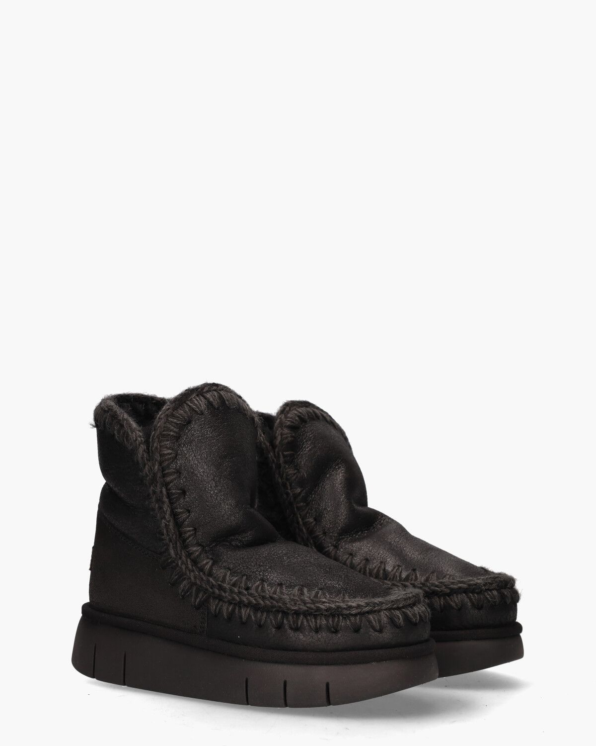 Eskimo 18 Bounce Zwart Dames Enkelboots
