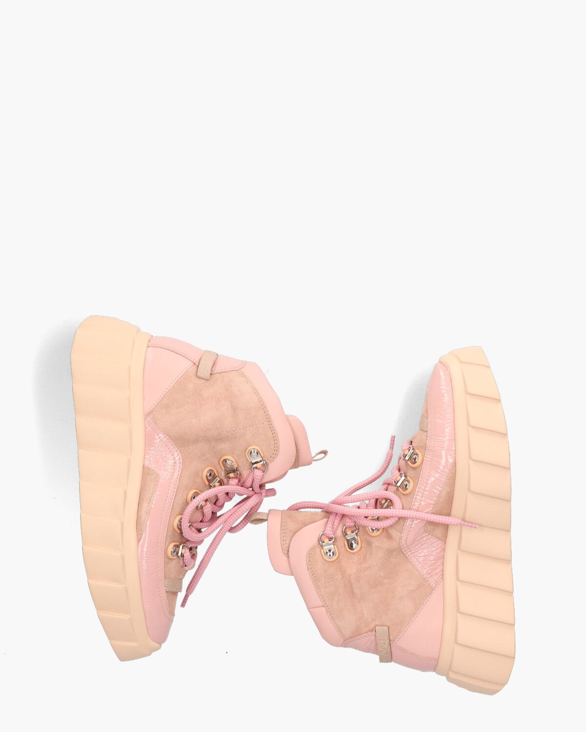 Blondie Trekk High D943501 Roze Damessneakers