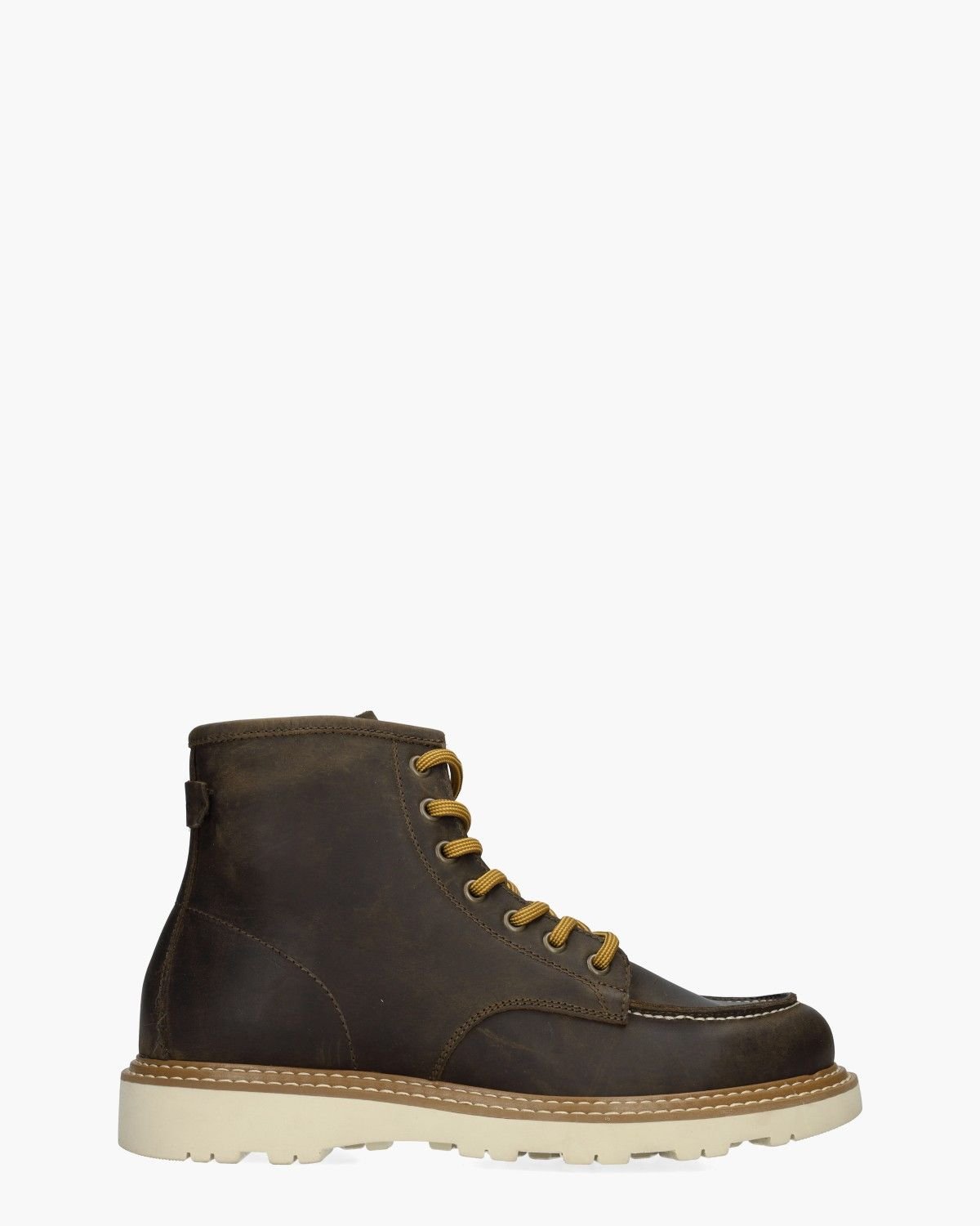 DK7010 Bruin Heren Veterboots