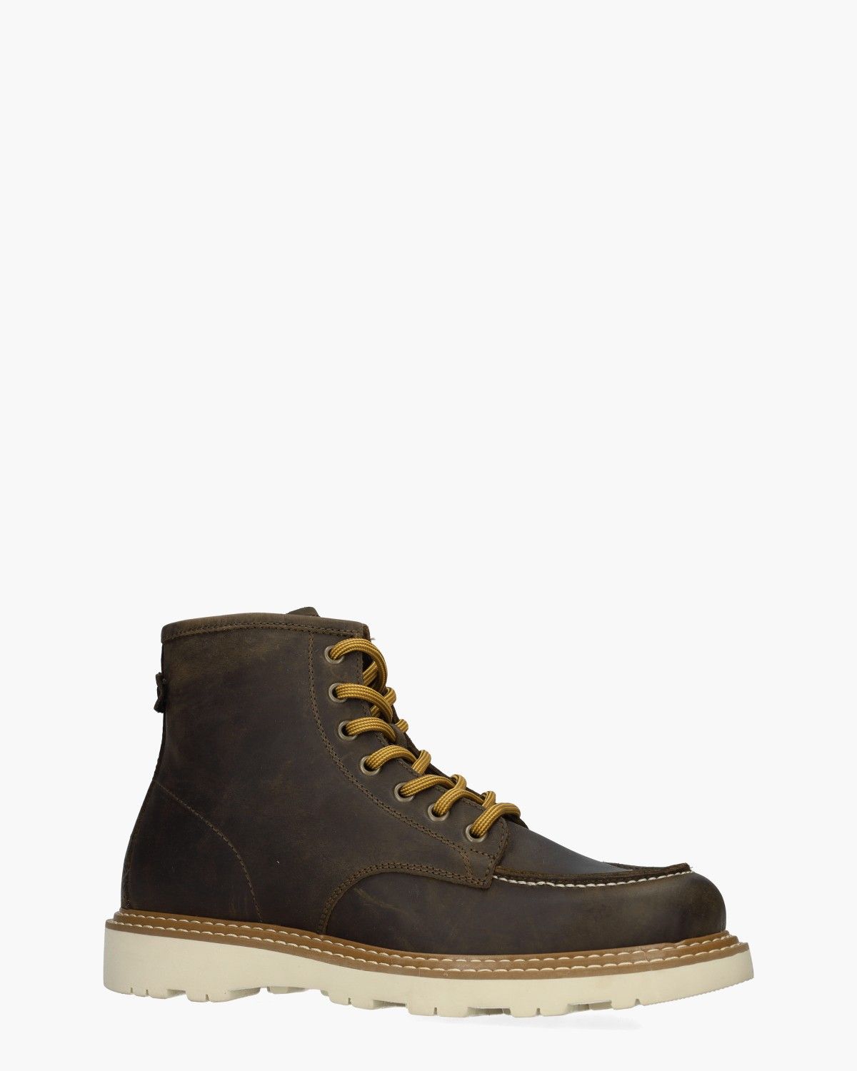 DK7010 Bruin Heren Veterboots