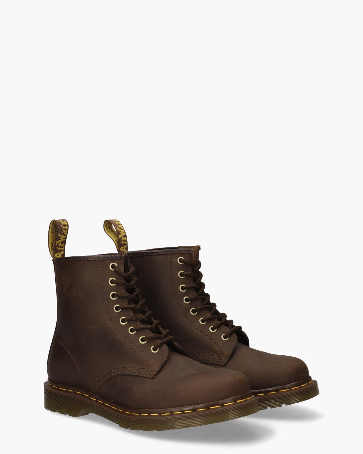 thermometer binding Slink Dr. Martens 1460 Pascal Donkerbruin Heren Veterboots - Van Arendonk