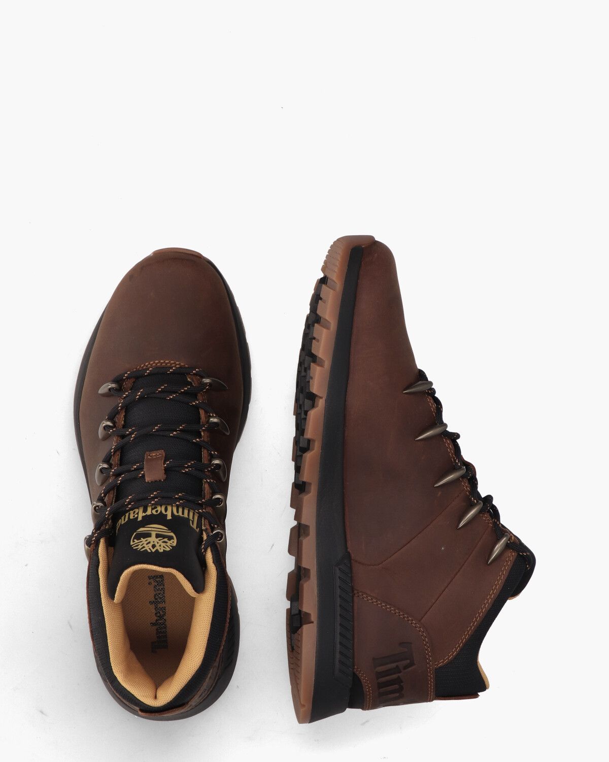 Sprint Trekker Chukka Sneaker Donkerbruin Heren Veterboots