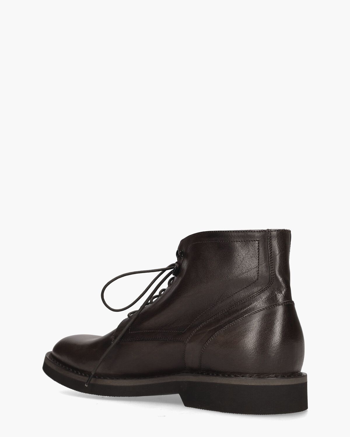 18404E Donkerbruin Heren Veterboots