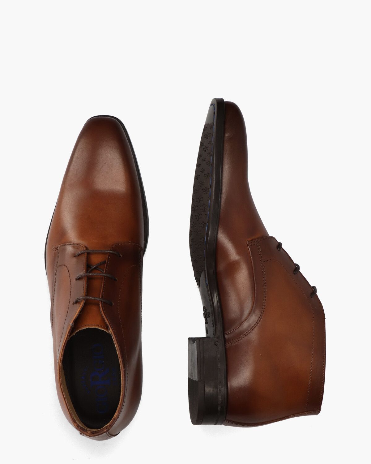 38205 Cognac Heren Veterboots