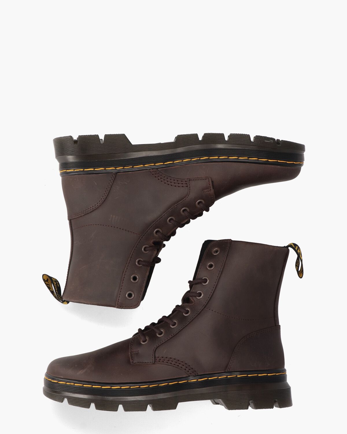Combs Donkerbruin Heren Veterboots