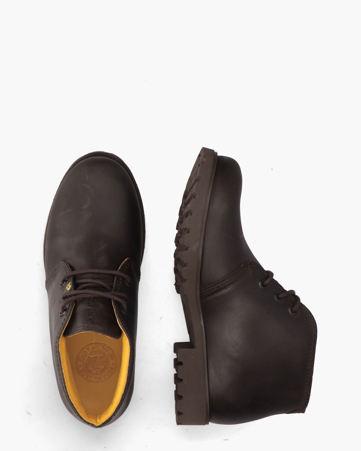Bota Panama C2 Donkerbruin Heren Veterboots