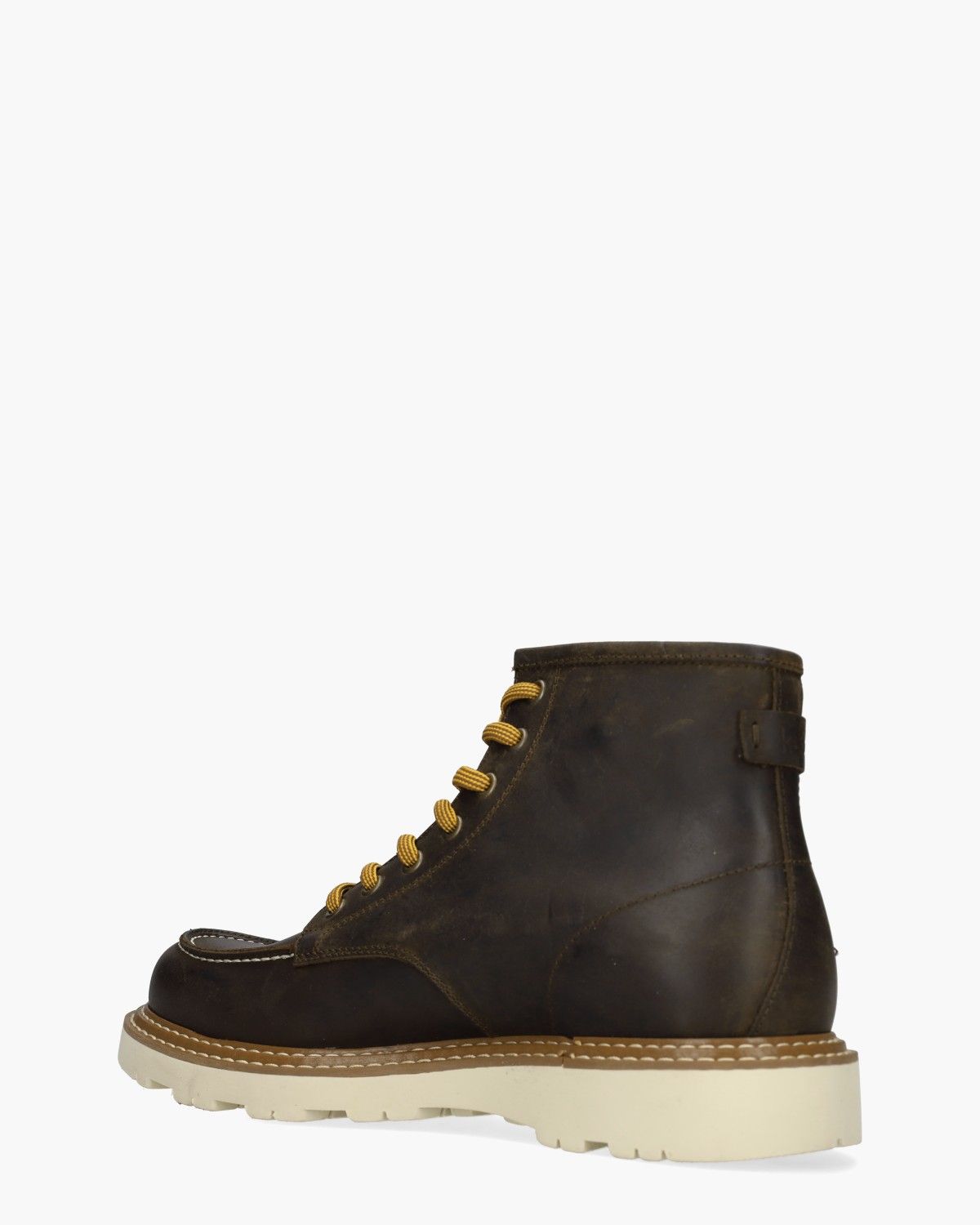 DK7010 Donkerbruin Heren Veterboots