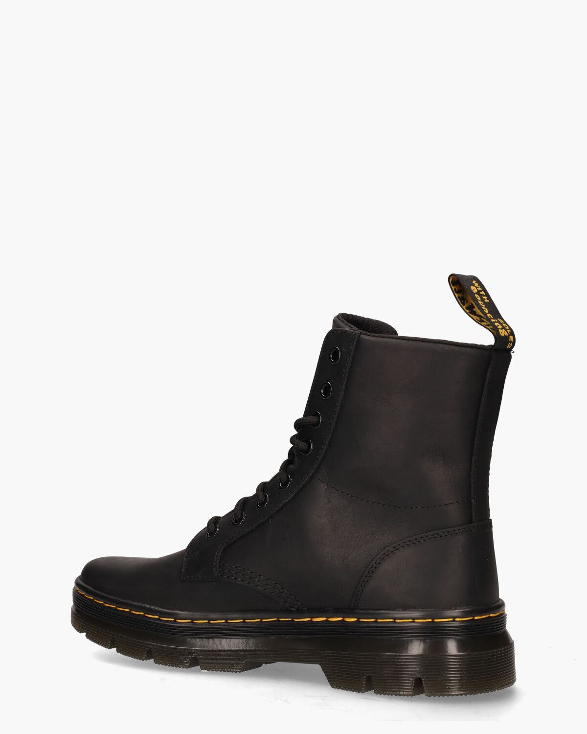 Combs Zwart Heren Veterboots