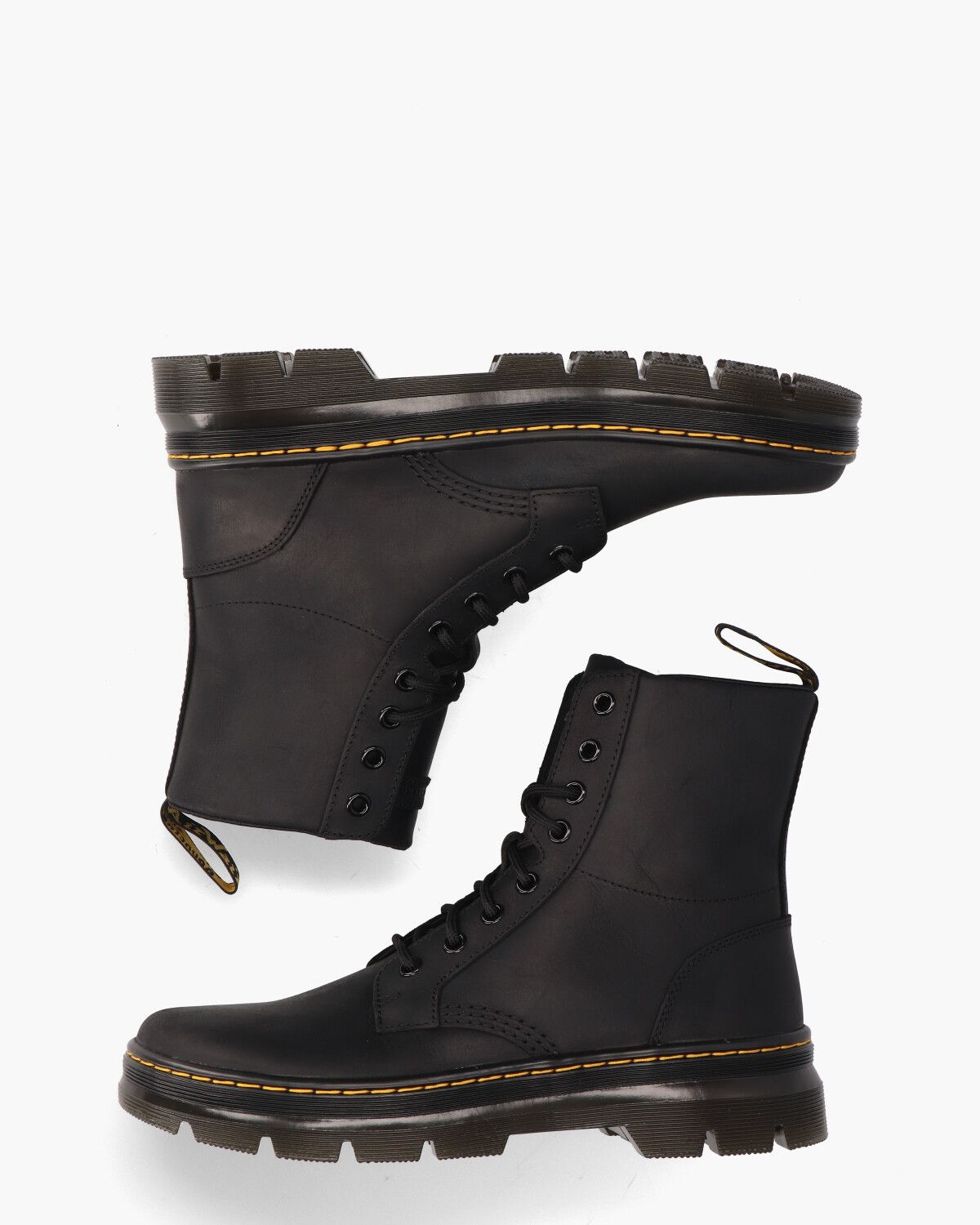 Combs Zwart Heren Veterboots