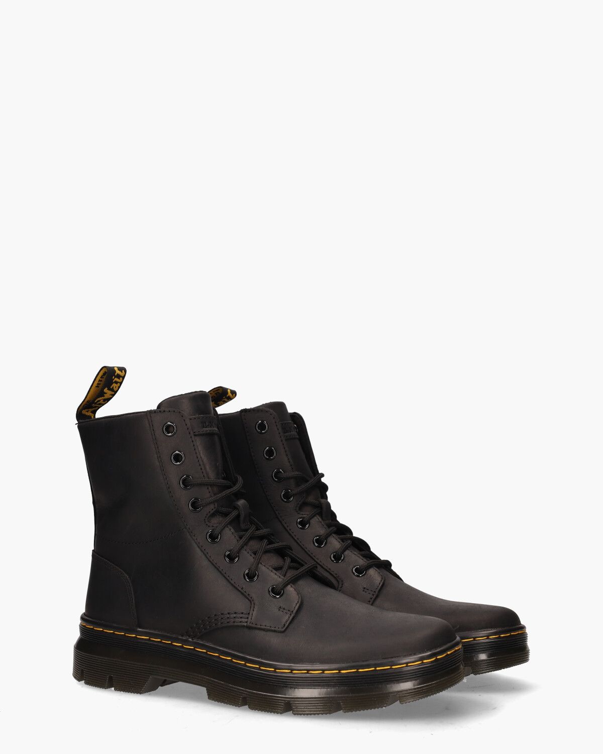 Combs Zwart Heren Veterboots