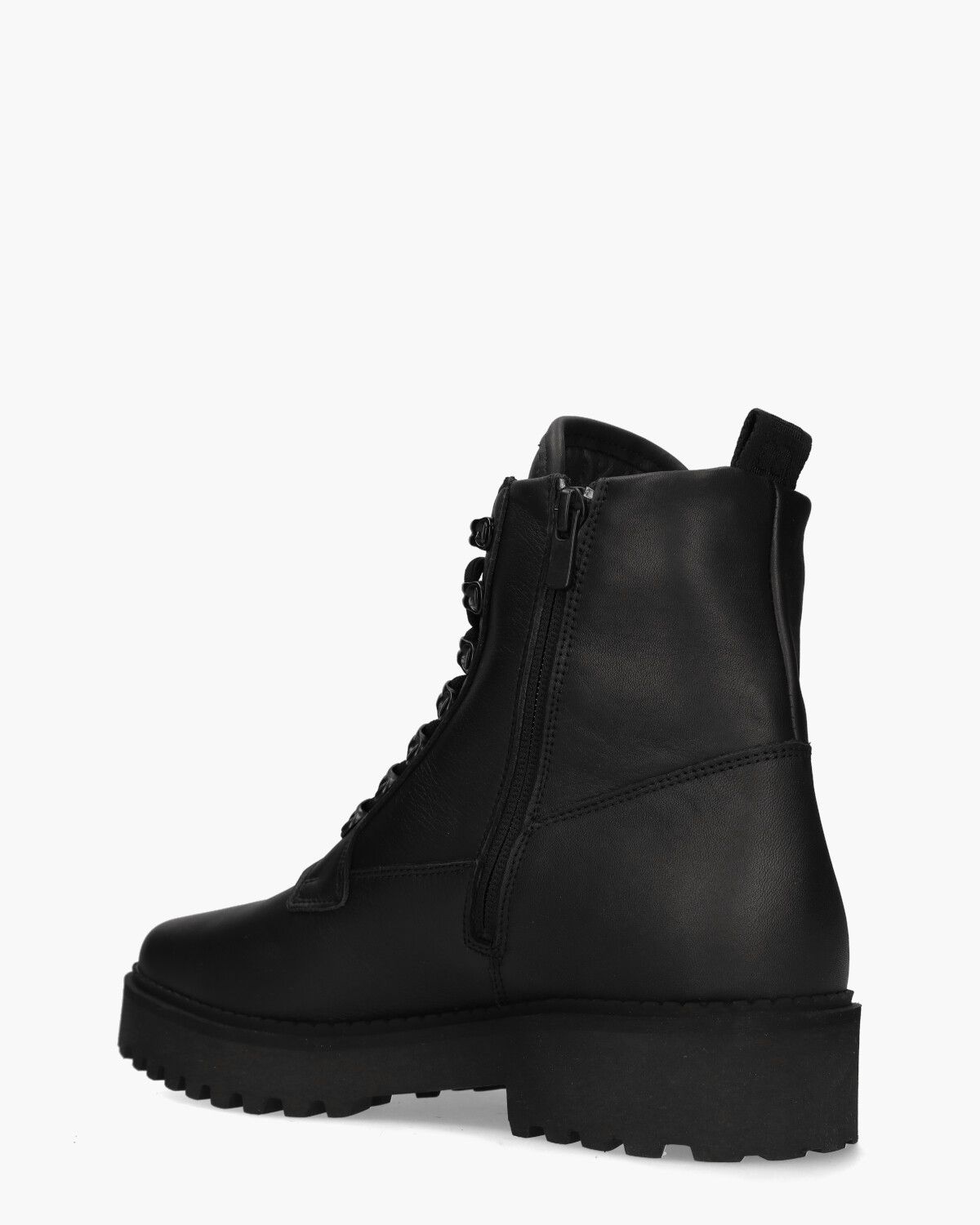 Nubikk Logan Harbor Zwart Heren Veterboots Van Arendonk