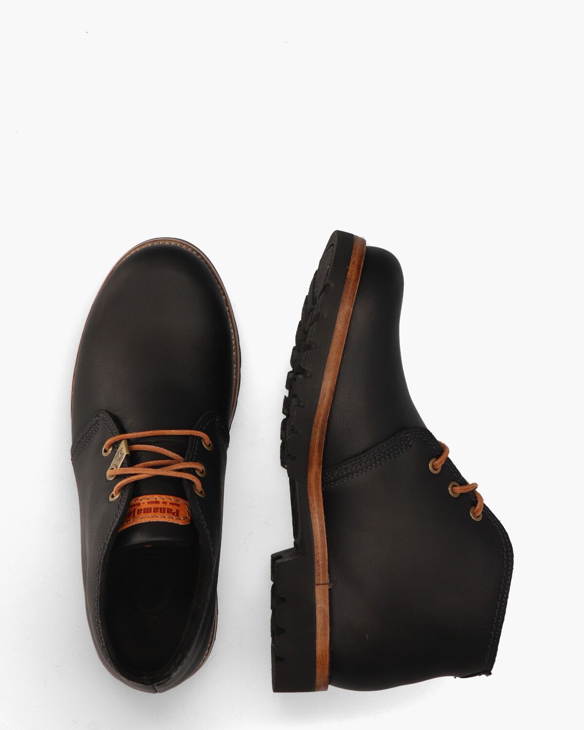 Bota Panama C58 Zwart Heren Veterboots