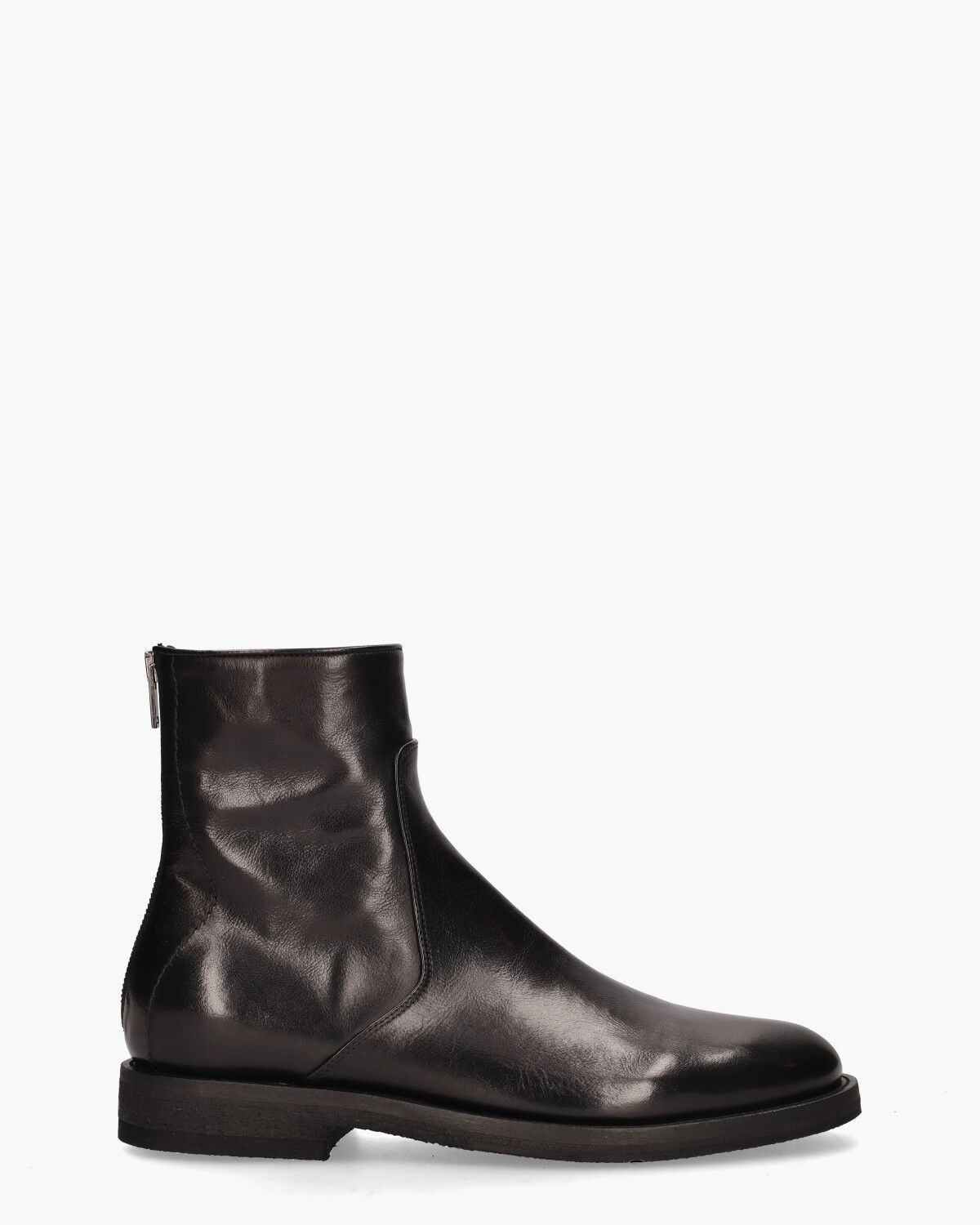 16809 Zwart Heren Enkelboots