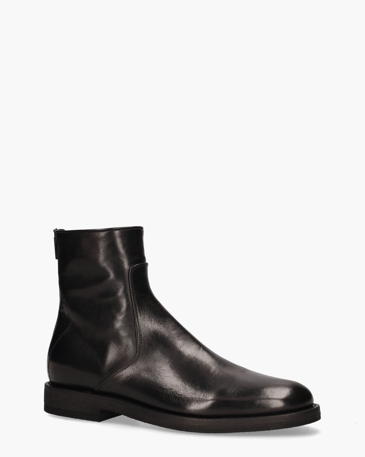 16809 Zwart Heren Enkelboots