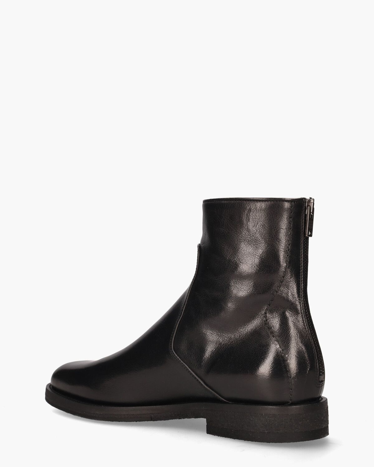 16809 Zwart Heren Enkelboots