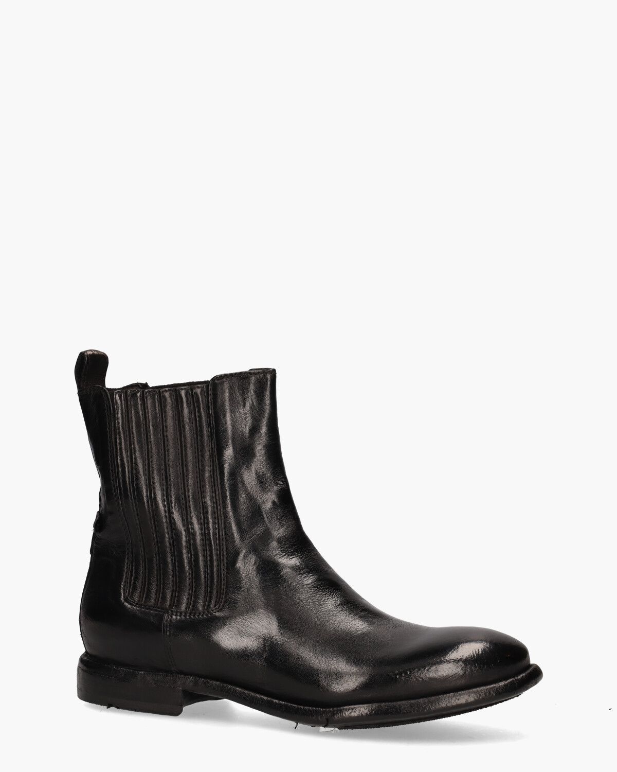 AI46A Zwart Dames Chelseaboots